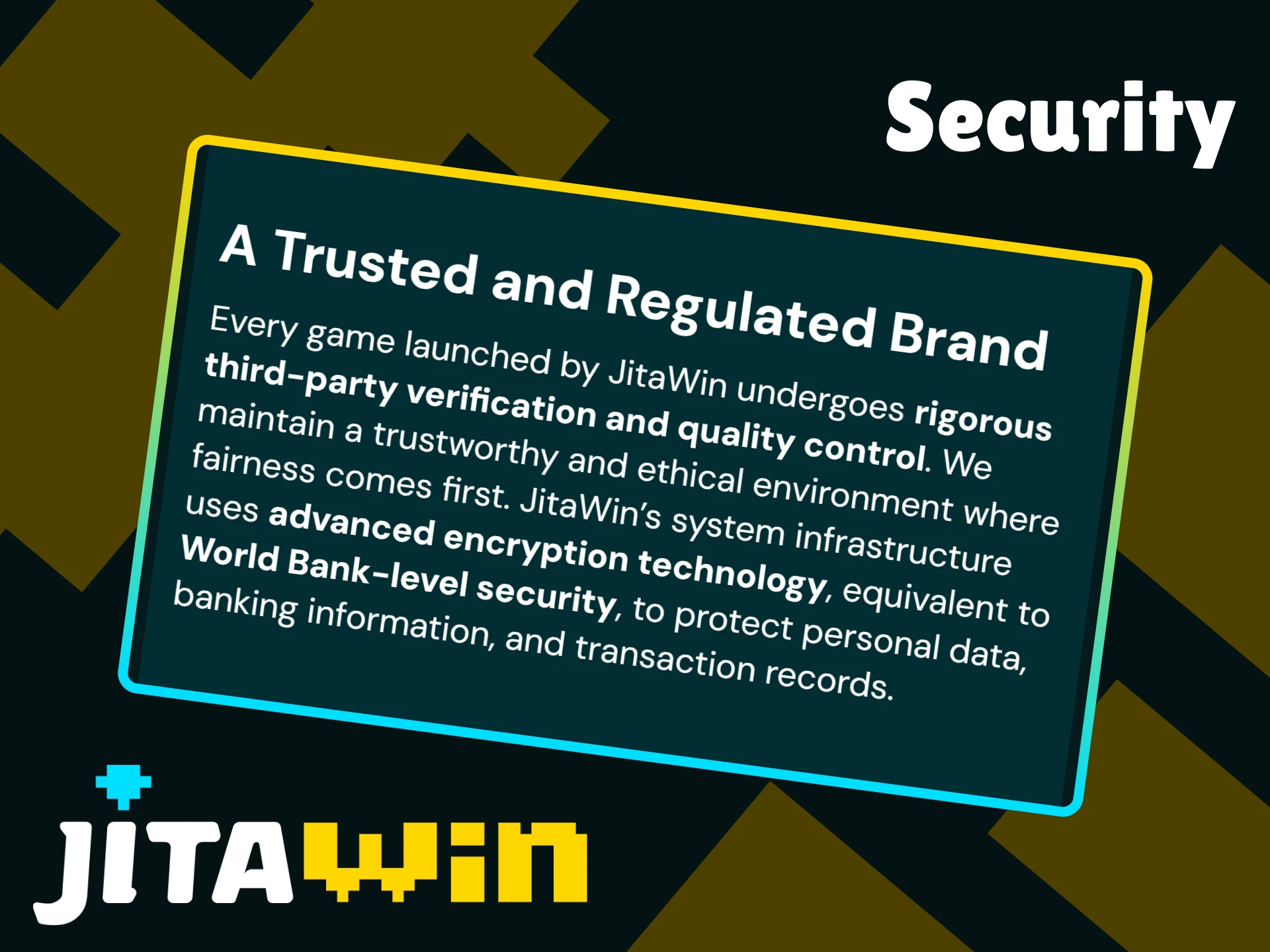 JitaWin is a secure platform for players from Bangladesh.