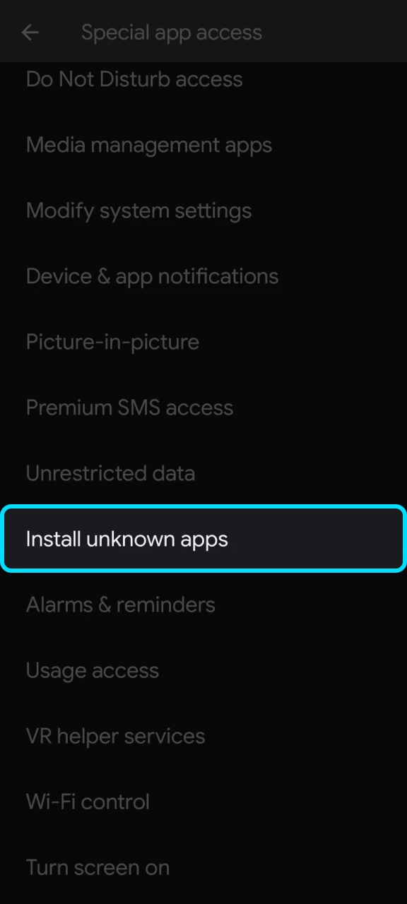 Allow installation from unknown sources to install the JitaWin app.