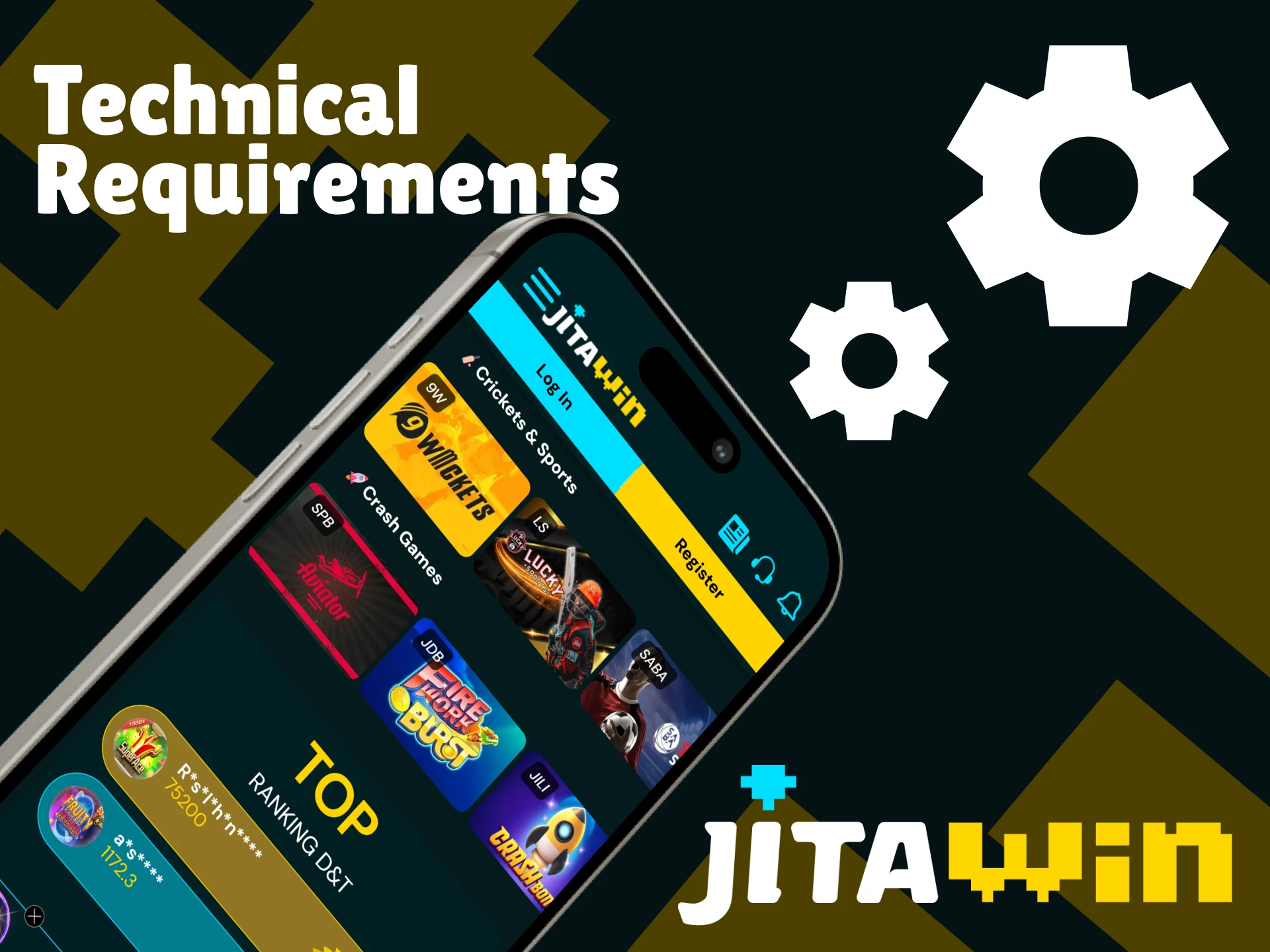 See the technical requirements for installing the JitaWin application.