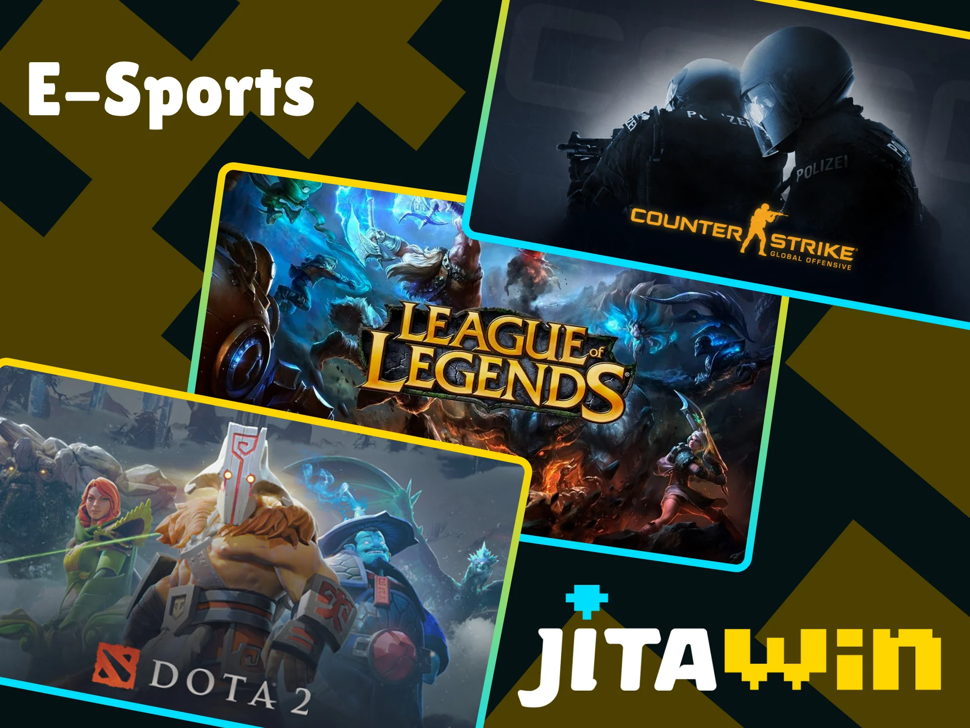 Bet on e-sports on the official JitaWin platform.