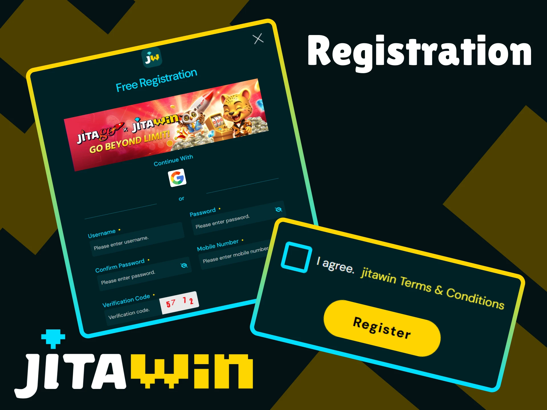 Register at JitaWin to start placing bets.