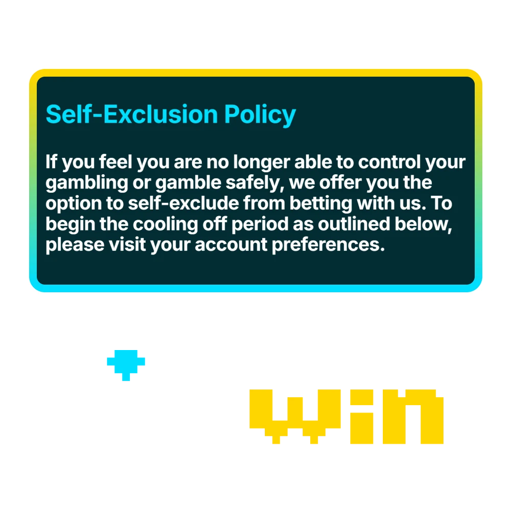Read the self-exclusion policy on the JitaWin website.